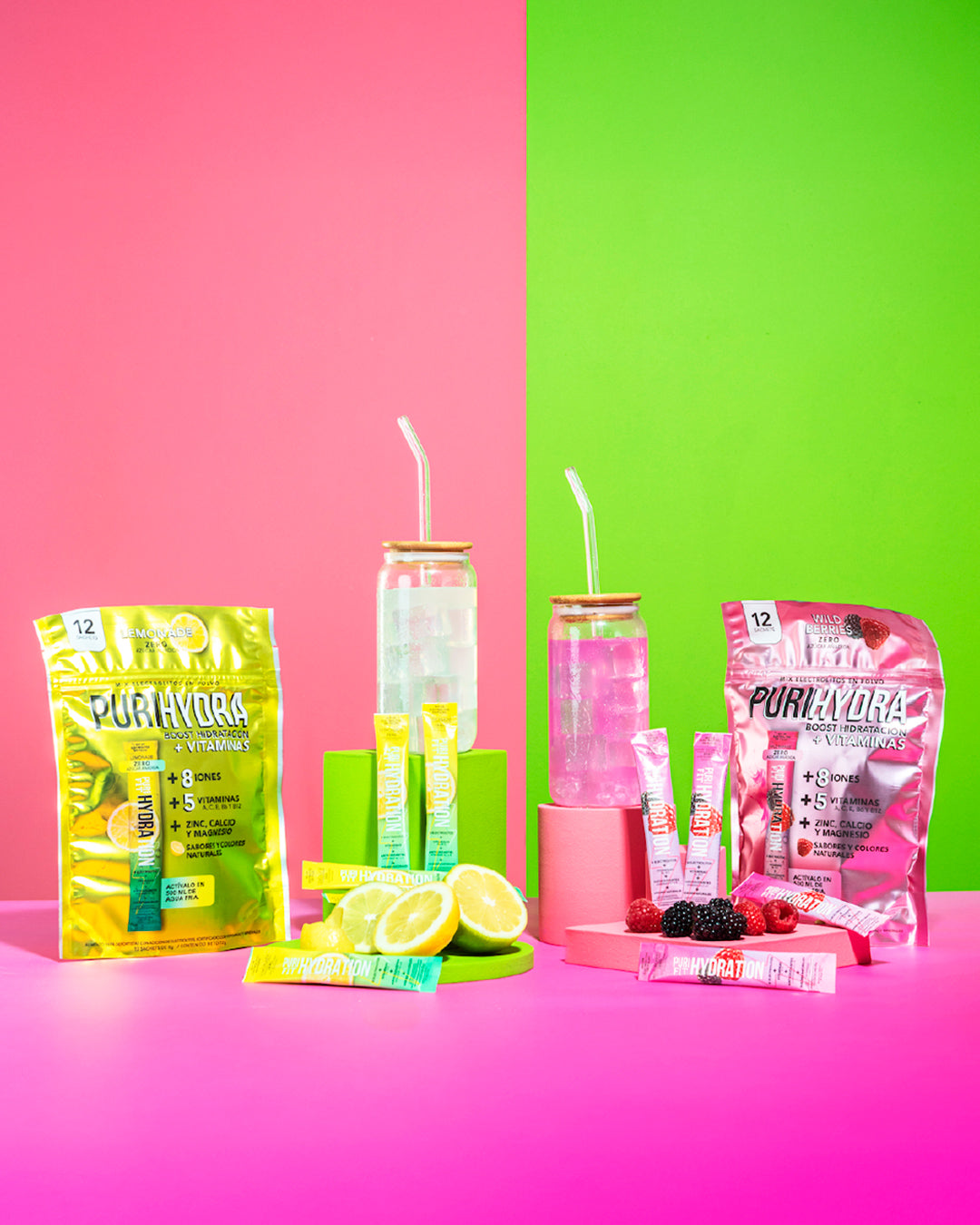 Pack 36 PuriHydra MIX Wild Berries