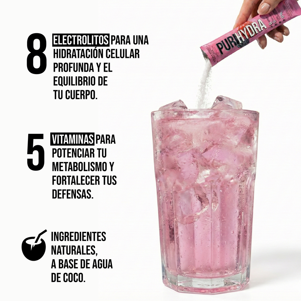 Isotónica Wild Berries x12 sachets | Hidratación Sin Azúcar