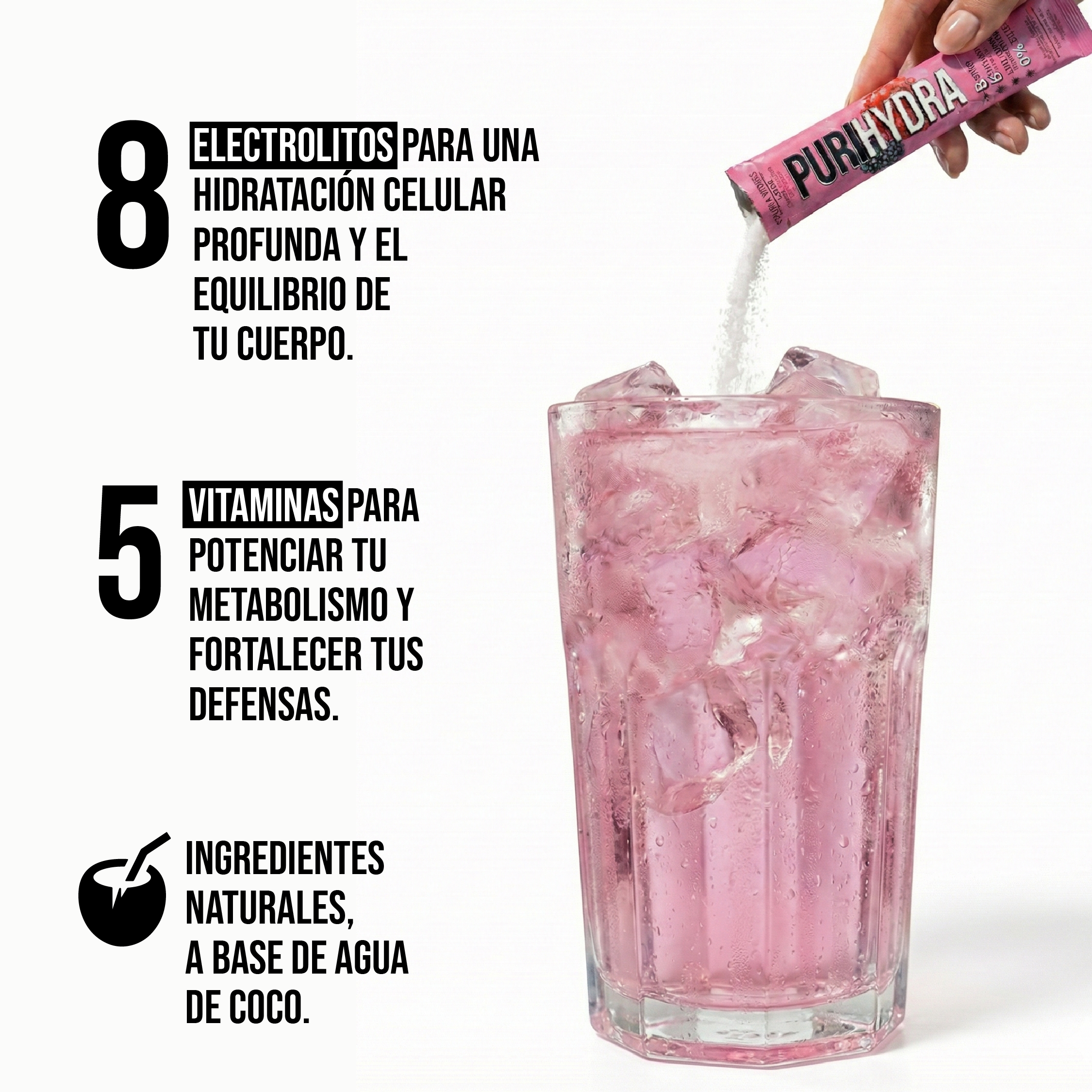 Isotónica Wild Berries x24 sachets | Hidratación Sin Azúcar