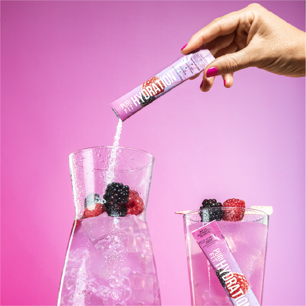 Isotónica Hydratante en Polvo sabor Wild Berries PuriHydra